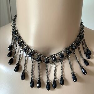 Claire’s Black Beaded Choker